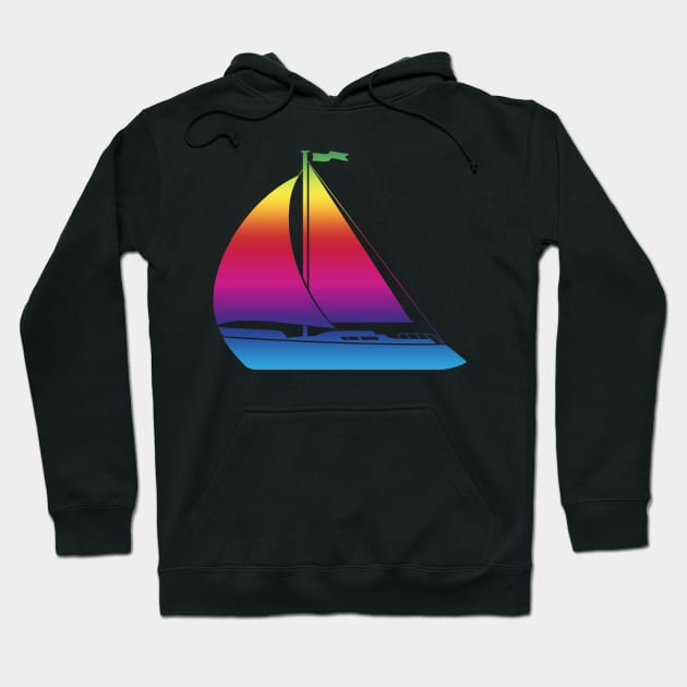 sailing Hoodie by icarusismartdesigns